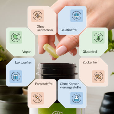 Vitamin B-Komplex aus gekeimtem Buchweizen - 90 Kapseln