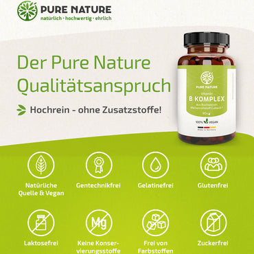 Vitamin B-Komplex aus gekeimtem Buchweizen - 90 Kapseln