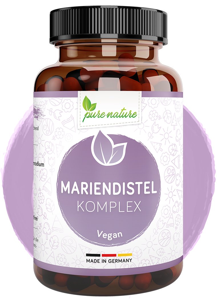 Mariendistel Komplex mit Artischocke, Löwenzahn & Desmodium - 120 Kapseln