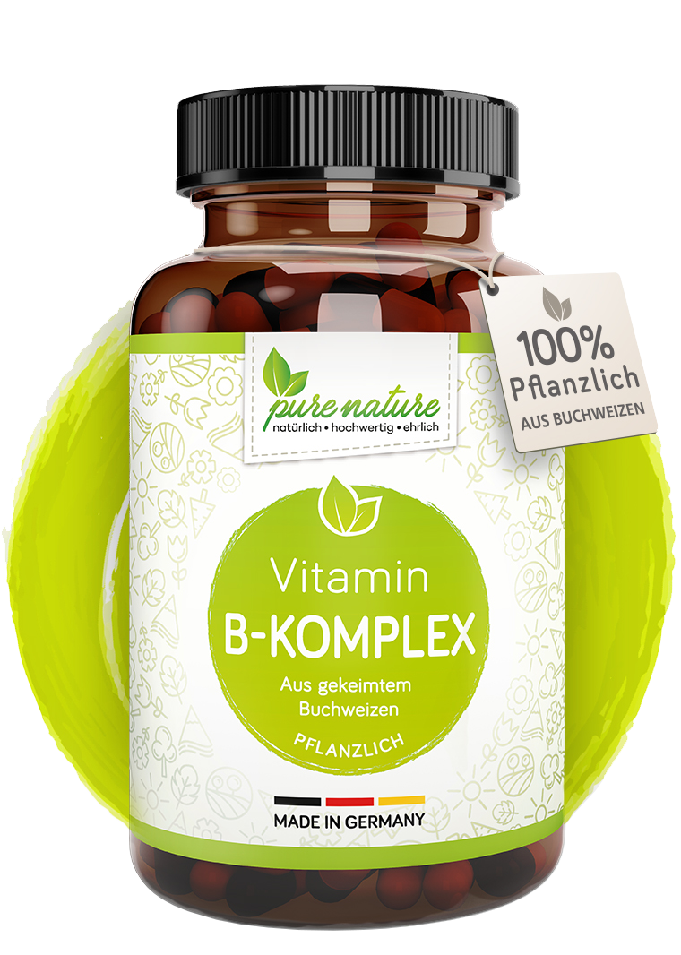 Vitamin B-Komplex aus gekeimtem Buchweizen - 90 Kapseln