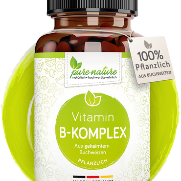 Vitamin B-Komplex aus gekeimtem Buchweizen - 90 Kapseln