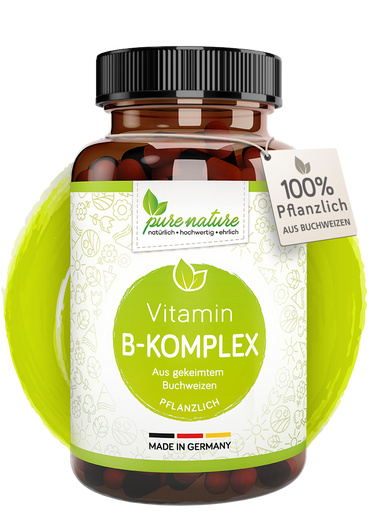 Vitamin B-Komplex aus gekeimtem Buchweizen - 90 Kapseln