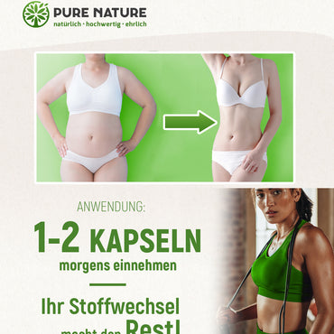 GREEN BURN - Stoffwechsel Komplex - 100 Kapseln