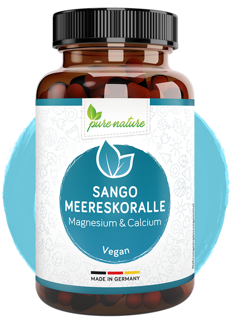 Sango Meereskoralle - Magnesium & Calcium - 180 Kapseln